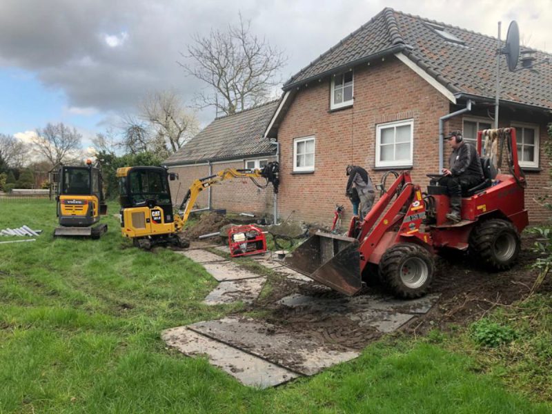 Funderingsherstel Beek de volledige operatie in Beek