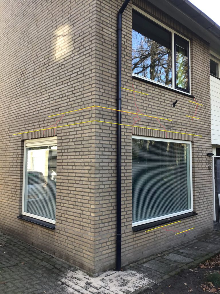 Funderingsherstel Bergen op Zoom overzicht foto