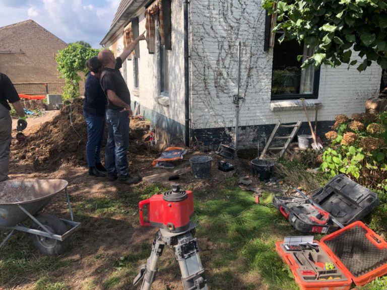 Funderingsherstel Gendt overzicht foto