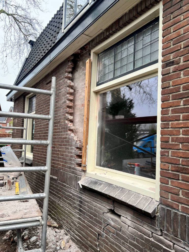 funderingsherstel Huissen vooraf beeld
