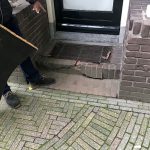 funderingsherstel Huissen stoep bij de ingang van het huis resultaat